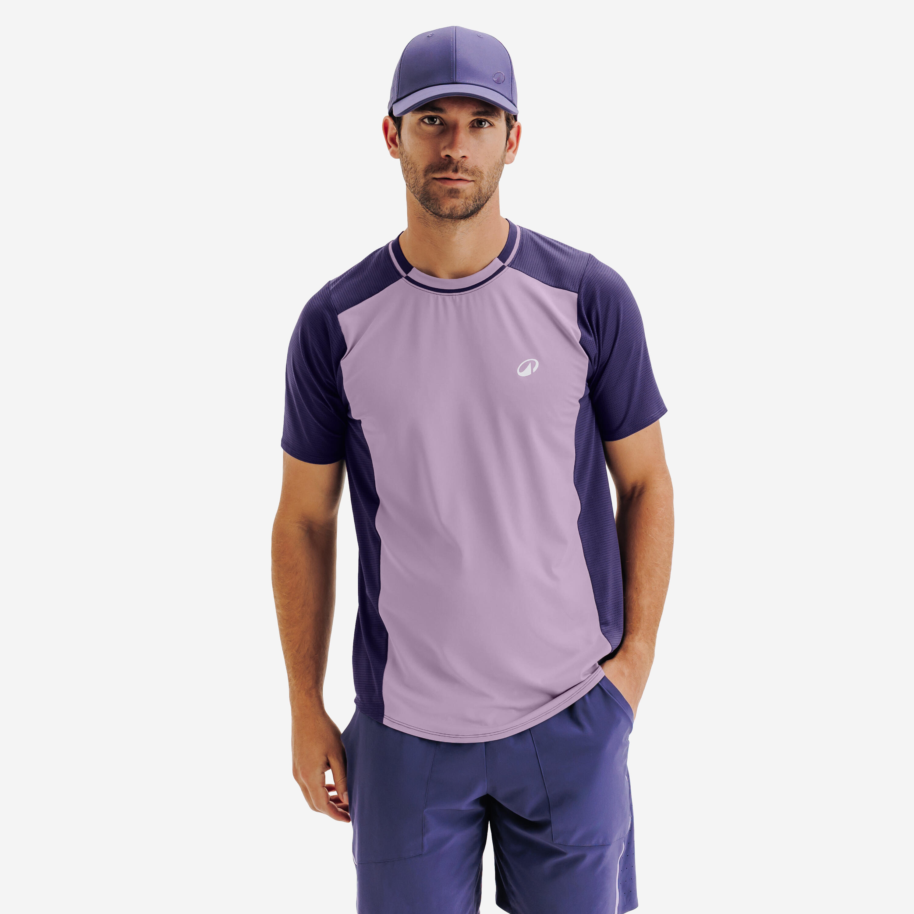 T-shirt de tennis respirant homme, Dry
