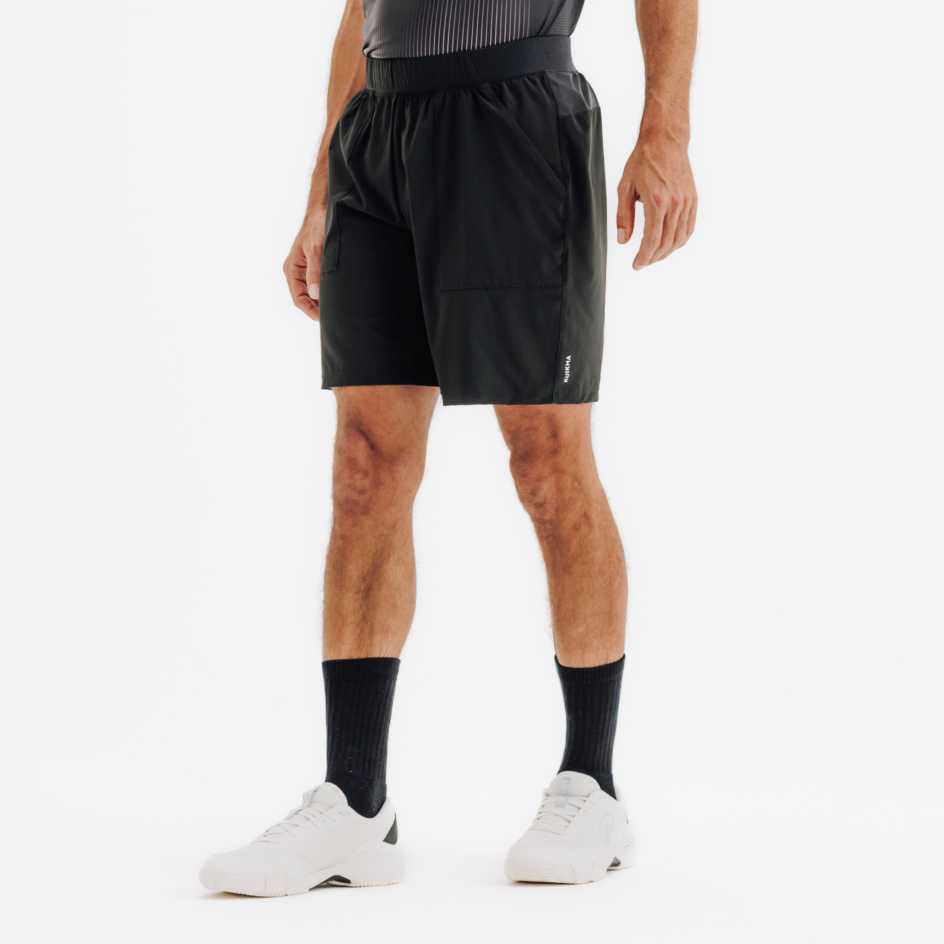 Short de tennis respirant homme, Dry